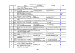 Département De L'orne - AVIS - DECISION - 2010 À 2015