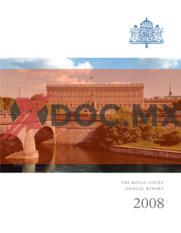 The Royal Court Annual Report 2008