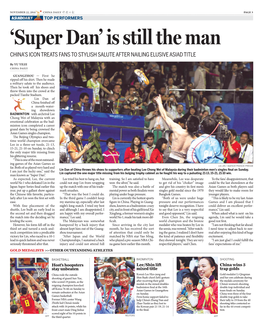 'Super Dan' Is Still The