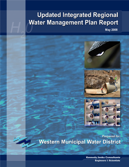 2008 Integrated Regional Water Management Plan (IRWMP)