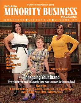 Enhancing Your Brand Everything You Need to Know to Take Your Company to the Next Level Also Inside: Interview with Gov