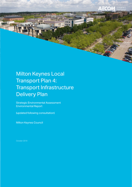 Transport Infrastructure Delivery Plan