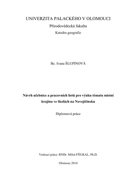 Diplomova Práce Ivana Šlupinová 4