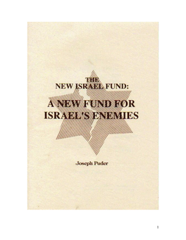 The New Israel Fund