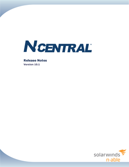 N-Central Release Notes