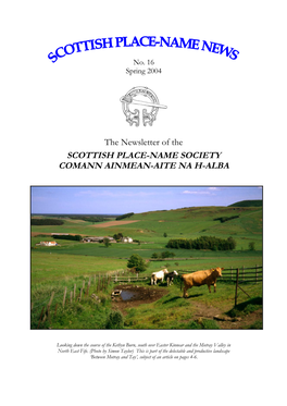 Scottish Place-Name News No. 16