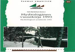 Hydrologinen Vuosikirja 1993 Hydrological Yearbook 1993