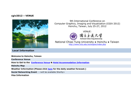 National Chiao Tung University Hsinchu Taiwan