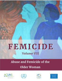Abuse and Femicide of the Older Woman