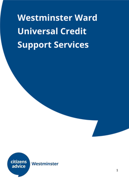 Westminster Ward Universal Credit Support Services