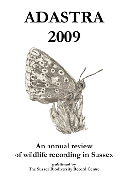 An Annual Review of Wildlife Recording in Sussex