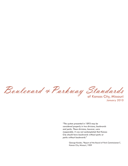 Download the Boulevard & Parkway Standards