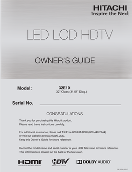 Led Lcd Hdtv