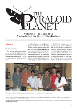 20 June 2012 a Newsletter for the Pyraloidea Fans