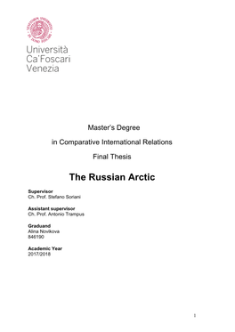 The Russian Arctic