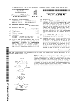 WO 2017/075465 Al 4 May 20 17 (04.05.2017) W P O P C T