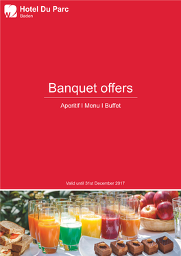 Banquet Offers