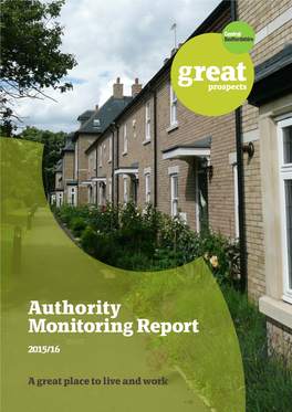 Authority Monitoring Report 2015/16