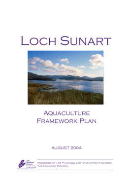 Loch Sunart Framework Plan