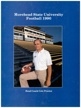 Morehead State University Football 1990