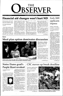Financial Aid Changes Won't Hurt ND