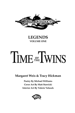 Legends Volume One