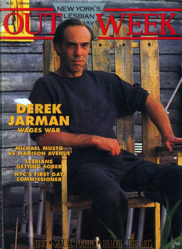 Living with AIDS (Barber) on the COVER: DEPARTMENTS' Derek Jarman