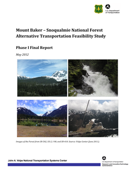 Mount Baker-Snoqualmie National Forest Alternative Transportation Feasibility Study – Phase I