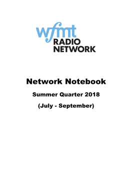 Network Notebook