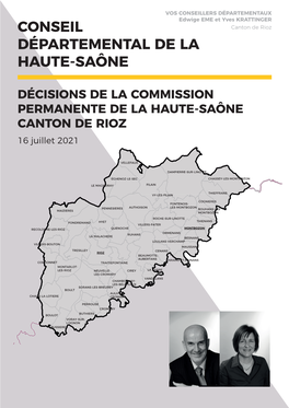 Conseil Départemental De La Haute-Saône