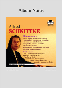 Schnittke Discoveries