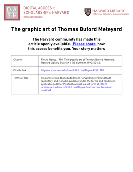 The Graphic Art of Thomas Buford Meteyard