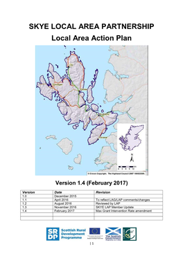 SKYE LOCAL AREA PARTNERSHIP Local Area Action Plan