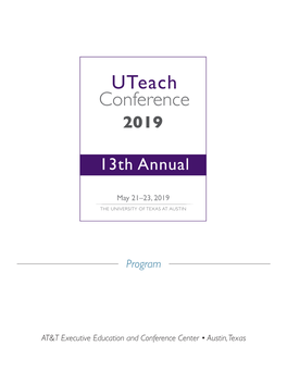 Uteach Conference 2019