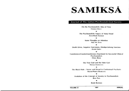 Samiksha Vol 51 ANNUAL, 1997