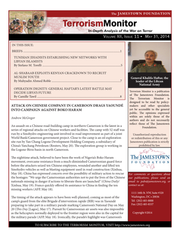 Volume XII, Issue 11 May 31, 2014