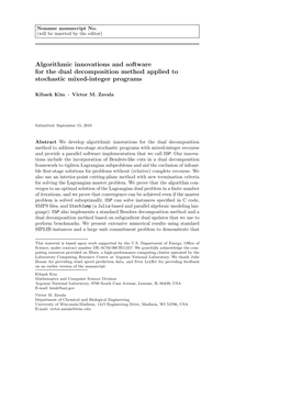 Algorithmic Innovations and Software for the Dual Decomposition Method Applied to Stochastic Mixed-Integer Programs