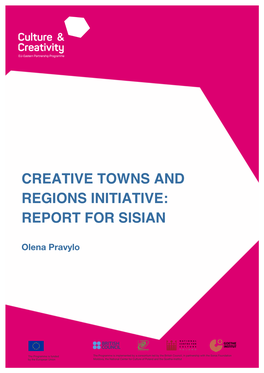 Creative Towns and Regions Initiative: Report for Sisian