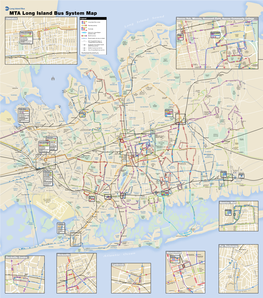 MTA Long Island Bus System Map Und Jamaica Legend So Nassau Hub, Mineola, Rooseveltlloyd Field, Nassau Community College