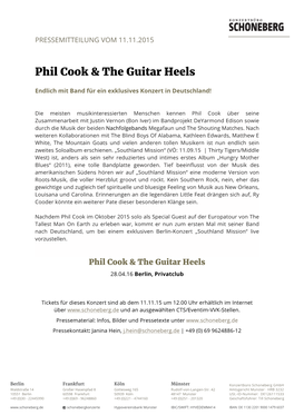 Phil Cook & the Guitar Heels