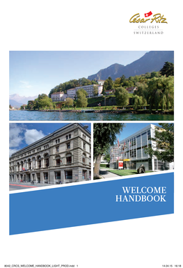 Welcome Handbook