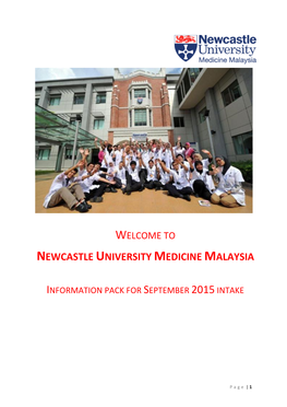 Newcastle University Medicine Malaysia