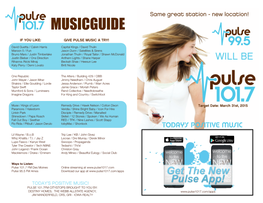 Music Guide 2015