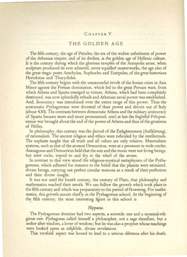 Hippasus. the Pythagorean Doctrine Had Two Aspects, a Scientific One and a Mystical-Reli­ Gious One