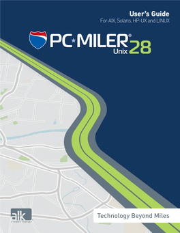 Pc*Miler-Unix 28