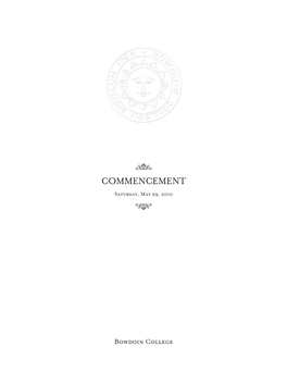 Commencement 2010