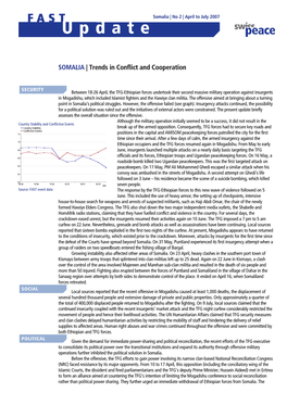 Somalia | No 2 | April to July 2007