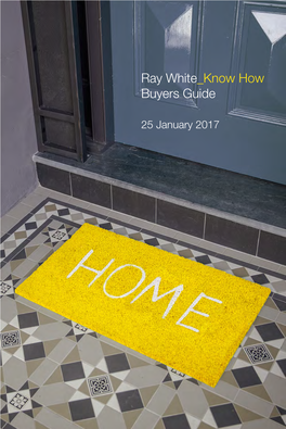 Ray White Know How Buyers Guide