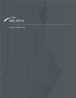 Annual Report 2018 Arcapita 2 Annual Report 2018