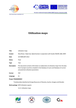 Utilization Maps